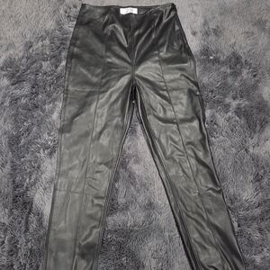 We The Free Black Spitfire Leather Pants
